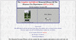 Desktop Screenshot of houstonfirememorial.org